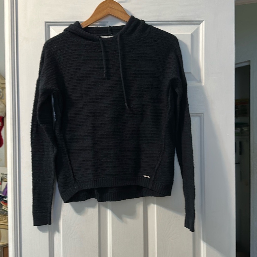 Abercrombie & Fitch hooded knit top